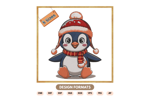 Christmas Penguin Embroidery Design Review