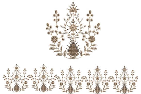 Creative Floral Embroidery Borders Review
