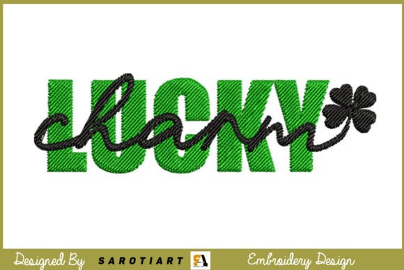 Embroidery Design Lucky Charm T-shirt Review