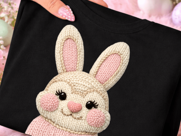 Embroidery Faux Yarn Crochet Easter Rabbit Review