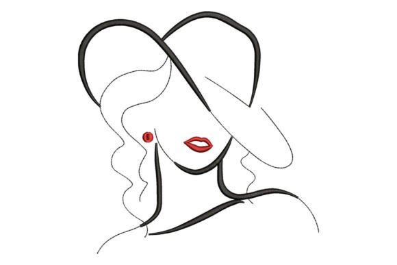 Minimalist Woman Line Art Embroidery Review